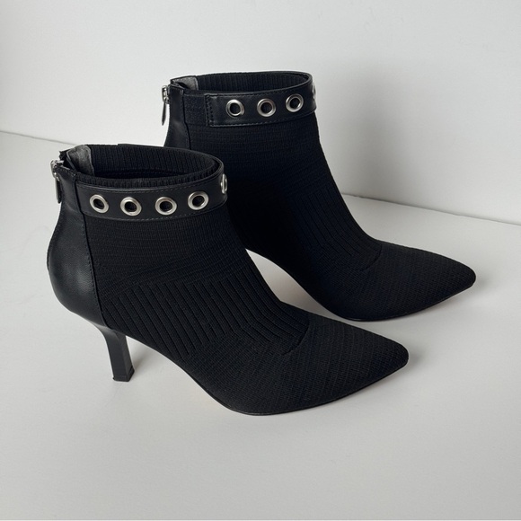 Adrienne Vittadini Kitten Heel Ankle Boots - 9 - Picture 1 of 9
